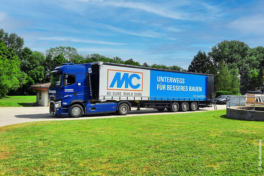 Tvrtka MC-Bauchemie razvila je logističku kompetenciju u vlastitom poduzeću